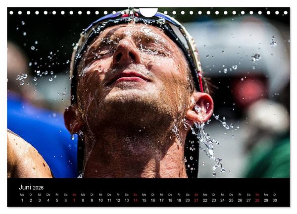 Produktbild: TRIATHLON 2026 (Wandkalender 2026 DIN A4 quer), CALVENDO Monatskalender