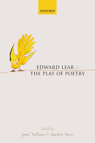 Produktbild: Edward Lear and the Play of Poetry