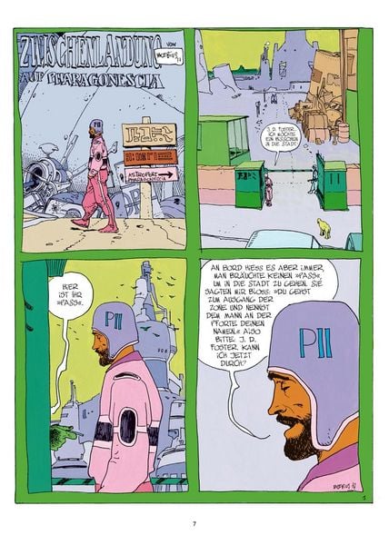 Produktbild: Moebius Collection: Zwischenlandung auf Pharagonescia / Der irre St&auml;nder