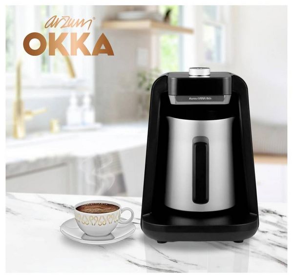 Produktbild: Arzum ESPRESSOKANNE mit Kaffeemaschine Bronze Fassungsverm&ouml;gen Tassen=5