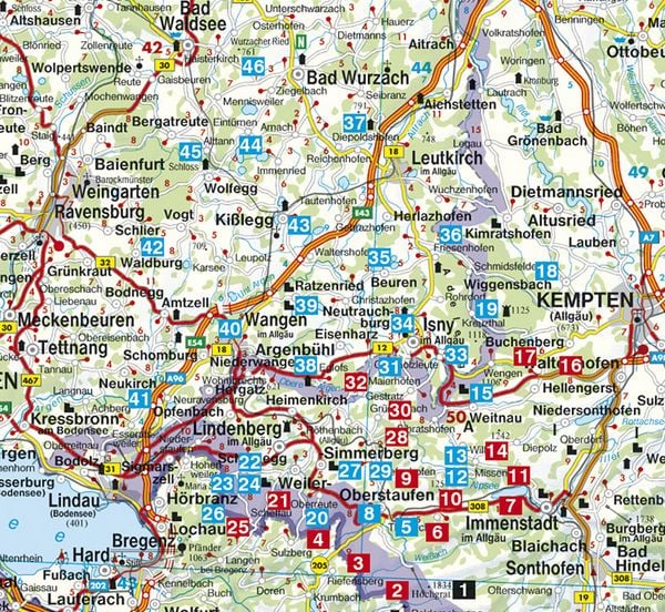 Produktbild: ROTHER Wanderf&uuml;hrer Allg&auml;u 3