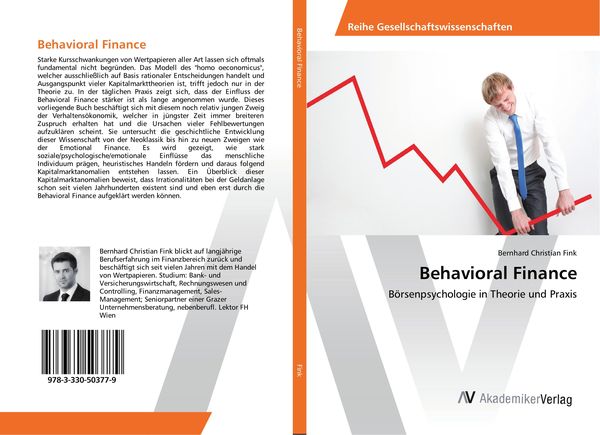 Behavioral Finance, Taschenbuch von Bernhard Christian Fink, AV Akademikerverlag, 9783330503779