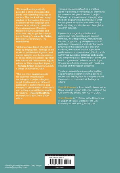 Produktbild: Thinking Sociolinguistically
