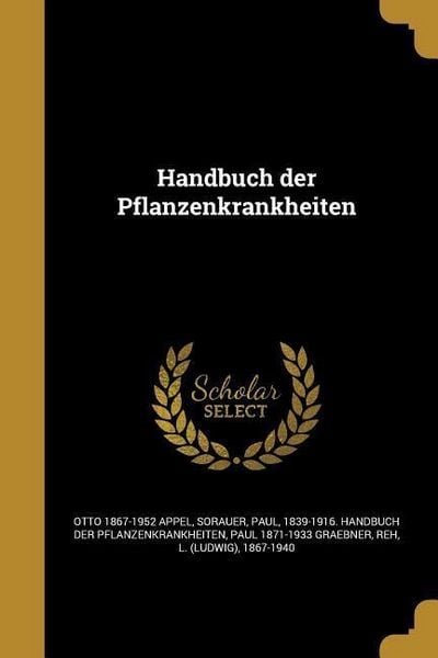 Produktbild: Handbuch der Pflanzenkrankheiten