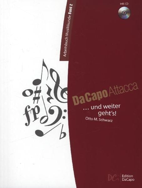 Produktbild: Schwarz, O: Da Capo Attacca Band 2