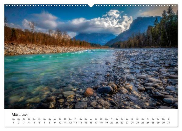 Produktbild: Wasserwelt Schweiz (hochwertiger Premium Wandkalender 2026 DIN A2 quer), Kunstdruck in Hochglanz