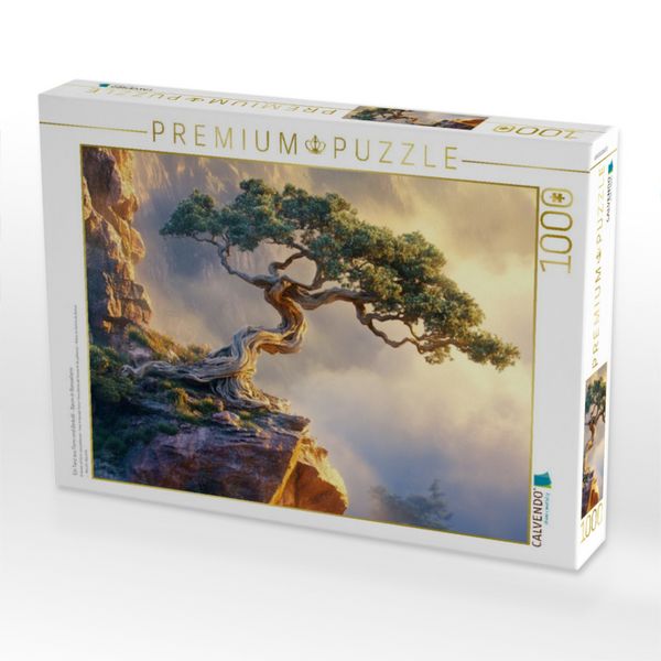 Produktbild: CALVENDO Puzzle Ein Tanz aus Form und Geduld - Baum in Bonsaiform | 1000 Teile Lege-Gr&ouml;&szlig;e 64x48cm Foto-Puzzle f&uuml;r gl&uuml;ckliche Stunden