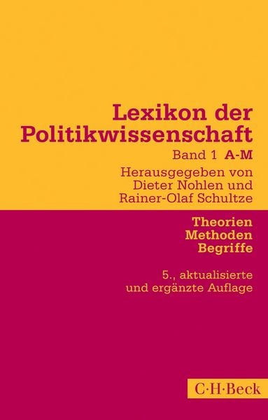 Produktbild: Lexikon der Politikwissenschaft Bd. 1: A-M