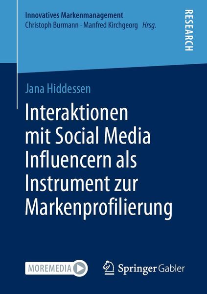 Produktbild: Interaktionen mit Social Media Influencern als Instrument zur Markenprofilierung