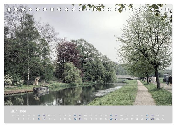 Produktbild: Hildesheim - damals ... (Tischkalender 2026 DIN A5 quer), CALVENDO Monatskalender
