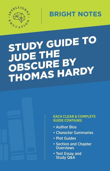 Produktbild: Study Guide to Jude the Obscure by Thomas Hardy