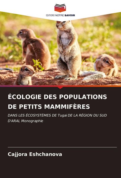 Produktbild: &Eacute;cologie des Populations De Petits Mammif&egrave;res