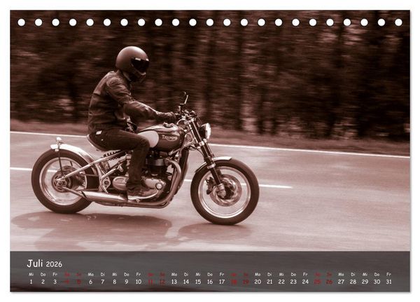 Produktbild: Custombikes 2026 (Tischkalender 2026 DIN A5 quer), CALVENDO Monatskalender
