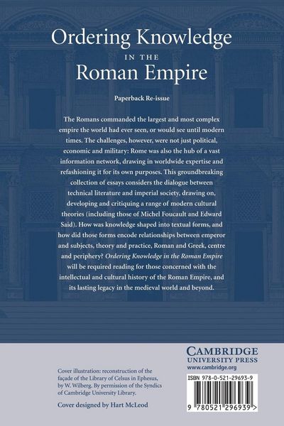 Produktbild: Ordering Knowledge in the Roman Empire