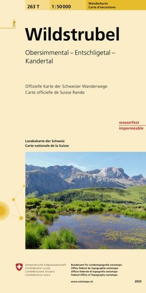 Produktbild: 263T Wildstrubel Wanderkarte