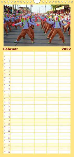 Produktbild: Familienplaner Photoreise durch Kolumbien (Wandkalender 2022 , 21 cm x 45 cm, hoch)