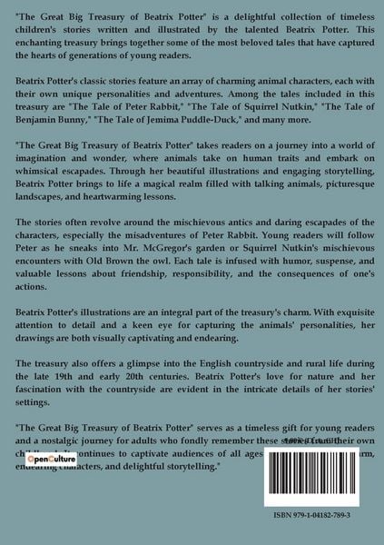 Produktbild: The Great Big Treasury of Beatrix Potter