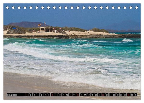 Produktbild: Fuerteventura, Insel der Stille (Tischkalender 2026 DIN A5 quer), CALVENDO Monatskalender