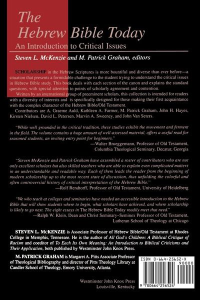 Produktbild: The Hebrew Bible Today