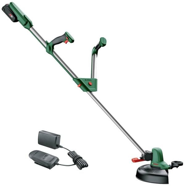 Produktbild: Bosch Home and Garden UniversalGrassCut 18V-260 Akku Rasentrimmer inkl. Akku, inkl. Ladeger&auml;t 18 V 2 Ah Schnittbreite (max.): 26 cm