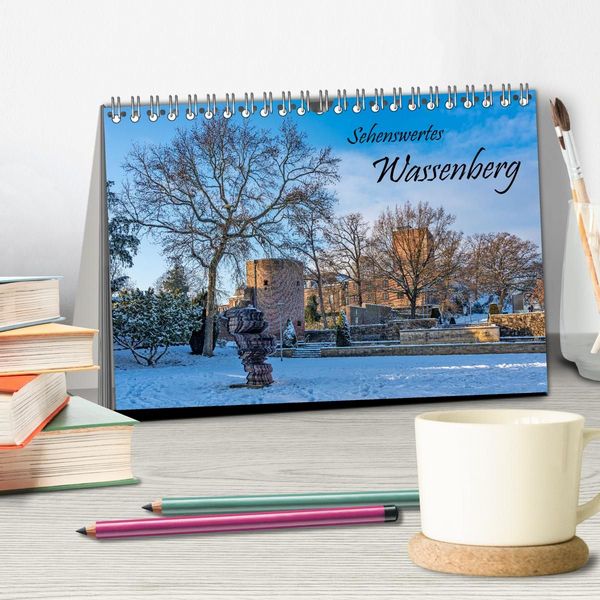 Produktbild: Sehenswertes Wassenberg (Tischkalender 2027 DIN A5 quer), CALVENDO Monatskalender