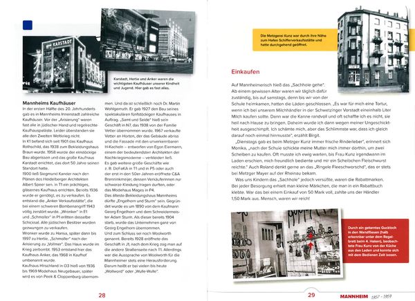 Produktbild: Aufgewachsen in Mannheim in den 50er & 60er Jahren