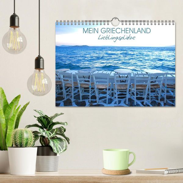 Produktbild: Mein Griechenland - Lieblingspl&auml;tze (Wandkalender 2026 DIN A4 quer), CALVENDO Monatskalender