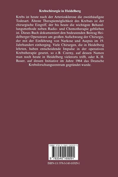 Produktbild: Krebschirurgie in Heidelberg