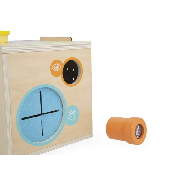 Produktbild: Sinnesbox ab 18 Monaten mit Megafon, Kr&auml;utern & Kaleidoskop