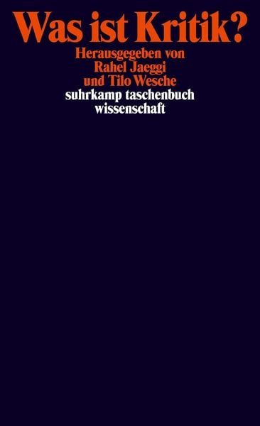 Produktbild: Was ist Kritik?