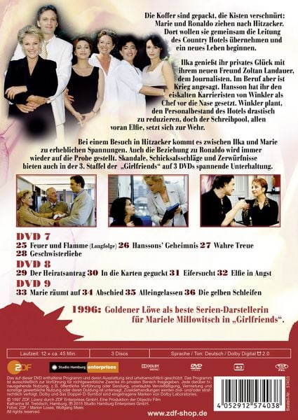 Produktbild: Girlfriends - 3. Staffel [3 DVDs]