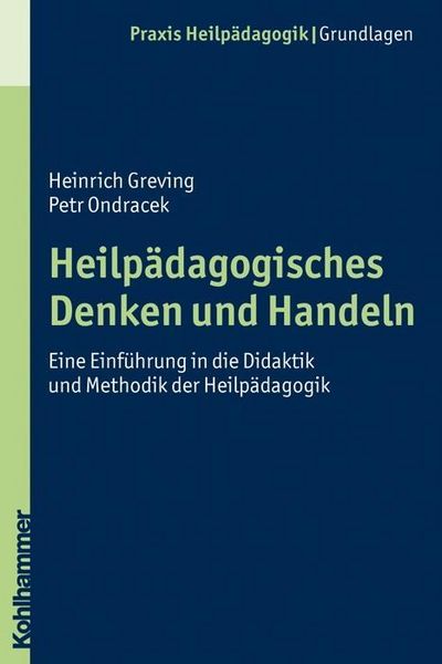 Produktbild: Heilp&auml;dagogisches Denken und Handeln