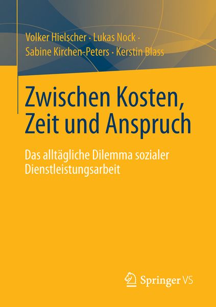 Produktbild: Zwischen Kosten, Zeit und Anspruch