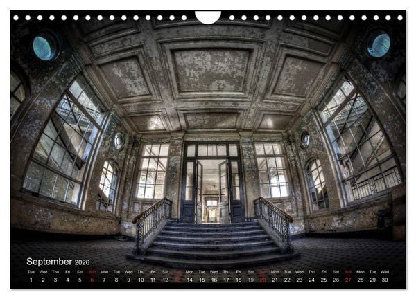 Produktbild: Lost Places HDR Beelitz II (Wall Calendar 2026 DIN A4 landscape), CALVENDO 12 Month Wall Calendar