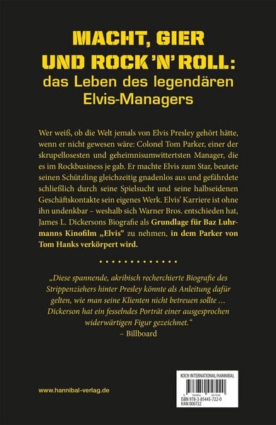 Produktbild: Colonel Tom Parker
