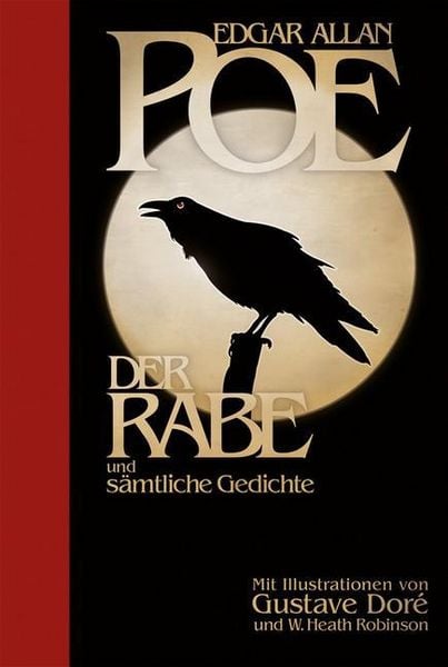 Edgar Allan Poe: Der Rabe und sämtliche Gedichte: Halbleinen, Gebundene Ausgabe von Edgar Allan Poe, Nikol