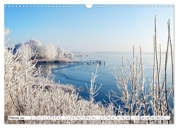 Produktbild: Vier Jahreszeiten im Land Brandenburg (Wandkalender 2026 DIN A3 quer), CALVENDO Monatskalender