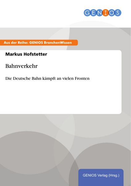 Produktbild: Bahnverkehr