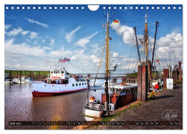 Produktbild: Friesland - Nordseebad Dangast / CH-Version (Wandkalender 2026 DIN A4 quer), CALVENDO Monatskalender