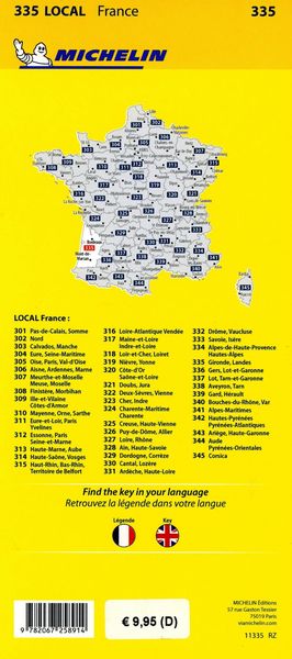 Produktbild: Michelin Gironde - Landes
