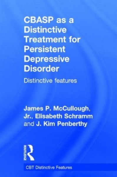 Produktbild: CBASP as a Distinctive Treatment for Persistent Depressive Disorder