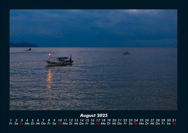 Produktbild: Boote 2025 Fotokalender DIN A4