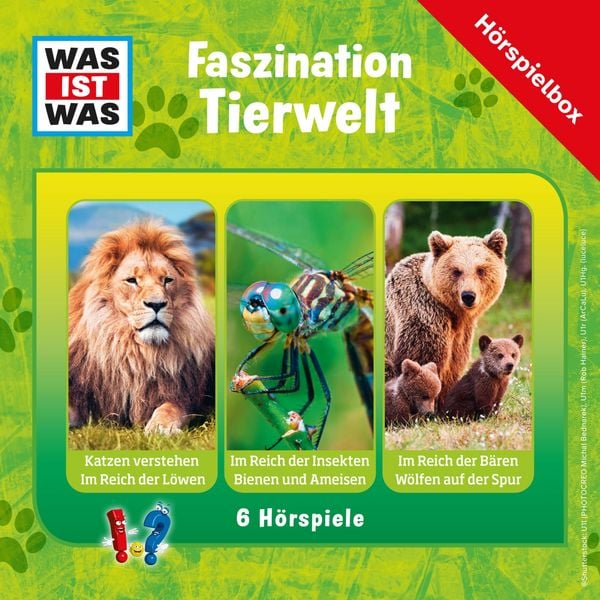 WAS IST WAS Hörspielbox: Faszination Tierwelt - , Audio, 4069829299473