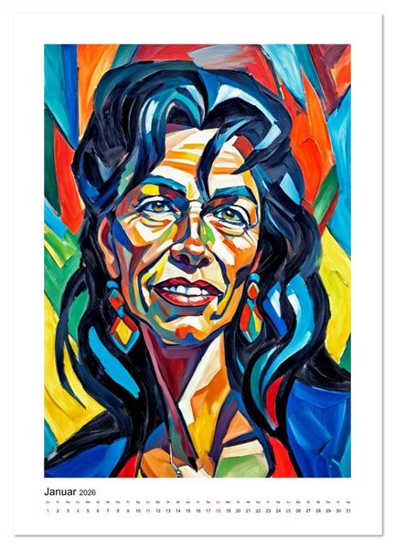 Produktbild: Expressionistische Ans&auml;tze in der Kunst der Moderne (hochwertiger Premium Wandkalender 2026 DIN A2 hoch), Kunstdruck in Hochglanz