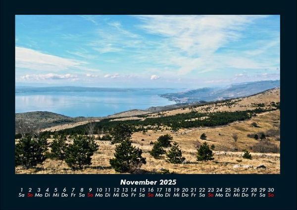 Produktbild: Naturlandschaften 2025 Fotokalender DIN A4