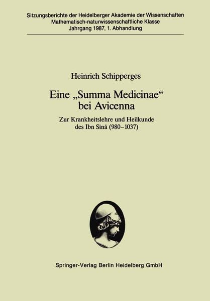 Produktbild: Eine &bdquo;Summa Medicinae&ldquo; bei Avicenna