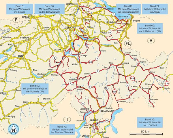 Mit dem Wohnmobil in die Schweiz Teil 2: Der Osten
