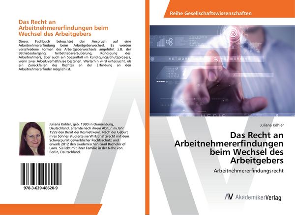 Produktbild: Das Recht an Arbeitnehmererfindungen beim Wechsel des Arbeitgebers