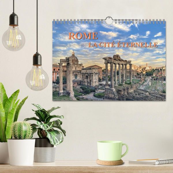 Produktbild: Rome, La Cit&eacute; &Eacute;ternelle (Calendrier mural 2026 DIN A4 vertical), CALVENDO calendrier mensuel