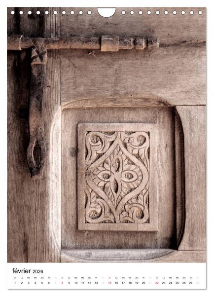 Produktbild: Portes du Maroc (Calendrier mural 2026 DIN A4 horizontal), CALVENDO calendrier mensuel